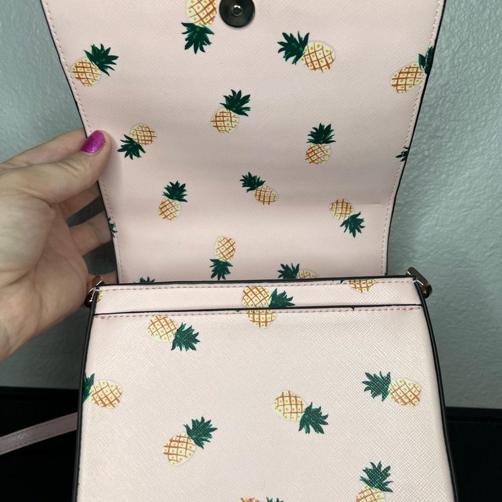 Kate Spade SET Staci Square Pineapple with matching card holder - Picture 7 of 13